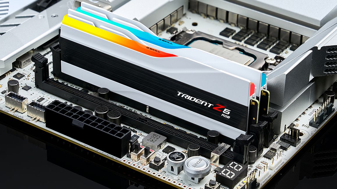 GSkill Trident Z5 RGB RAM in an Asus motherboard