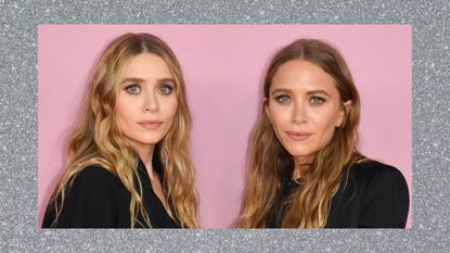 US fashion designers Mary-Kate (R) and Ashley Olsen arrive for the 2019 CFDA fashion awards at the Brooklyn Museum in New York City on June 3, 2019.