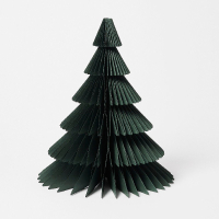 Dark Green Paper Christmas Tree Decoration Large: $36.50