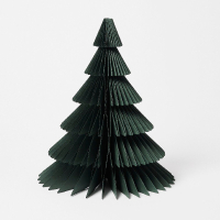 Dark Green Paper Christmas Tree Decoration Large: $36.50 $27.50 | Oliver Bonas