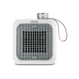 De'Longhi Capsule Personal Desk Fan Heater in Sage Green