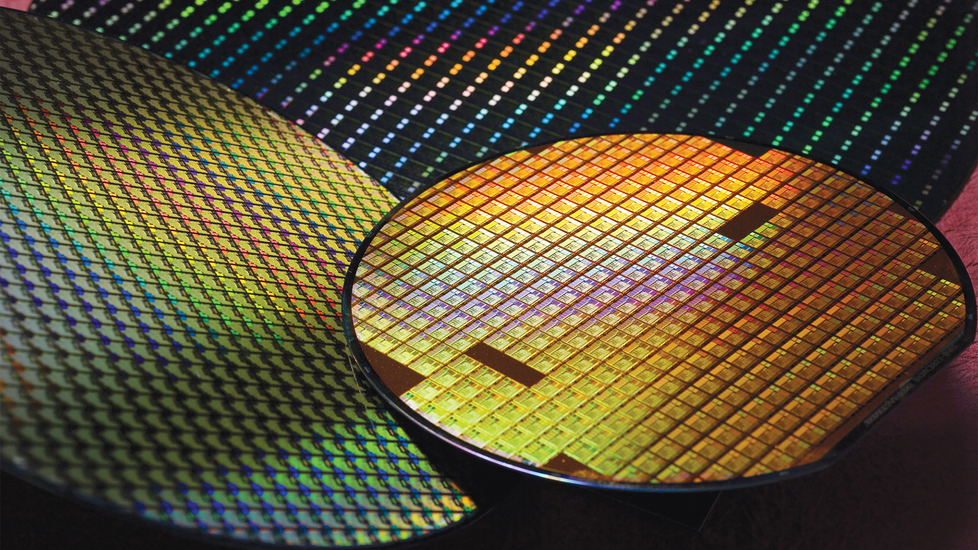 A TSMC Silicon Wafer