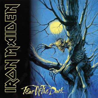 The cover of Fear Of The Dark by Iron Maiden