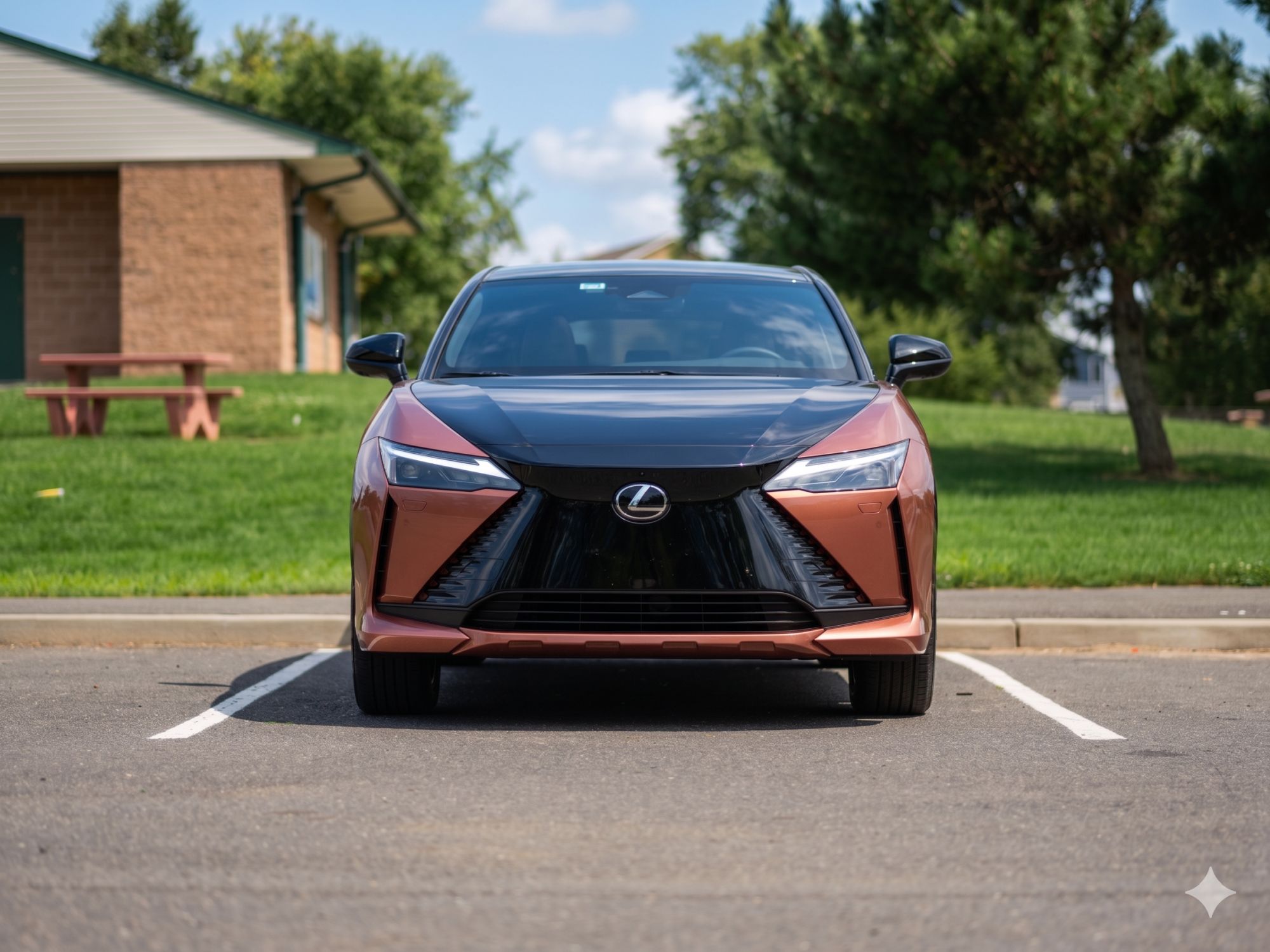 Lexus RX 450h+ - Google Gemini در مقابل شخص.