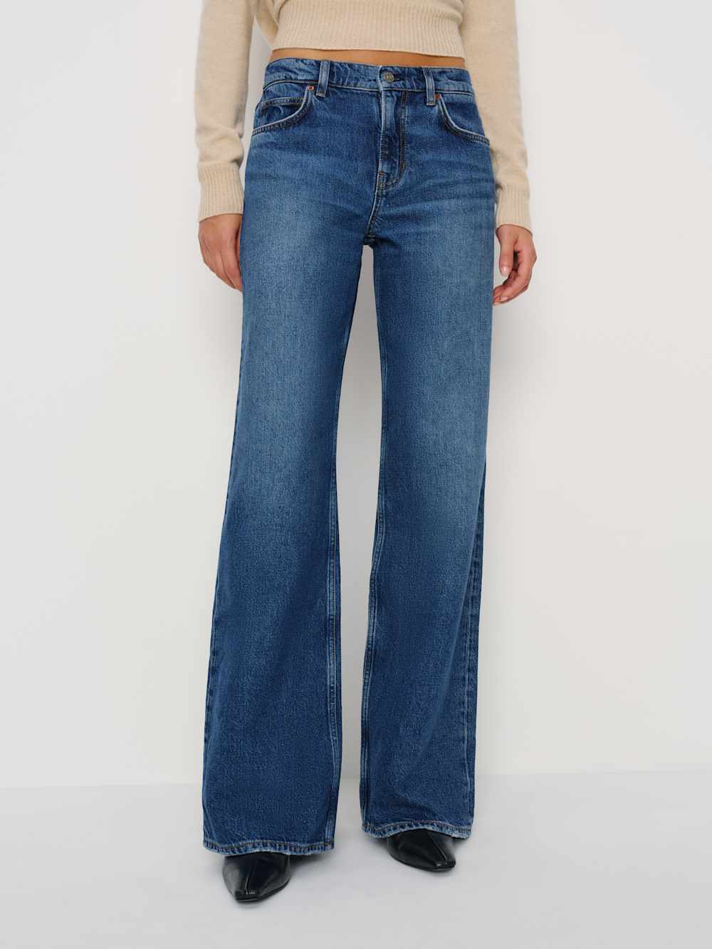Cary Low Rise Slouchy Wide Leg Jeans