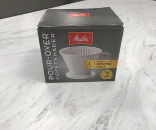 melitta pour over coffee maker box