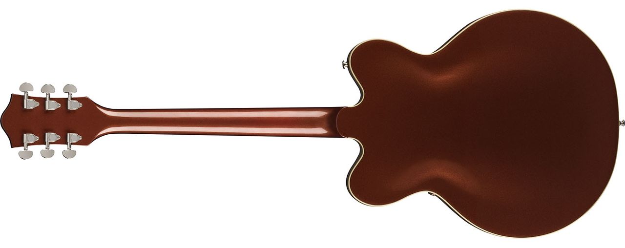 Gretsch G2604T Streamliner Rally II Center Block Double-Cut in Two-Tone Bamboo Yellow Copper Metallic