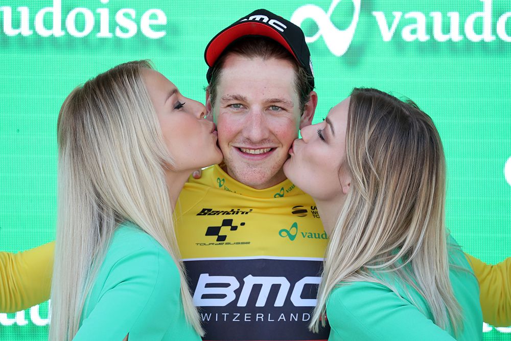 Stefan K&uuml;ng takes overall lead at Tour de Suisse after BMC Racing win stage 1 team time trial