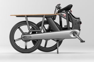 GoCycle's CX+ utility e-bike shown in folded position