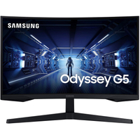Samsung Odyssey G5 | £300 £243.06 at Amazon
Save £56 - This was a brand new record-low price for the Samsung Odyssey G5, so if you were looking for a 1440p display for less, this was absolutely it. Panel size: 27-inch; Resolution: QHD (1440p); Refresh rate: 144Hz.