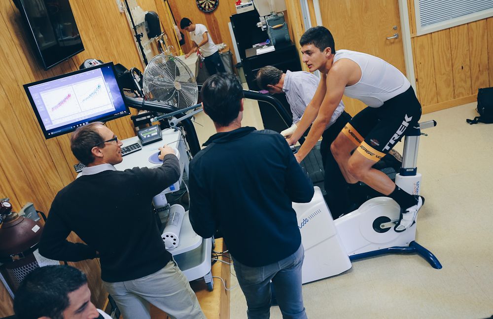 A Holowesko-Citadel rider undergoes testing at Furman University