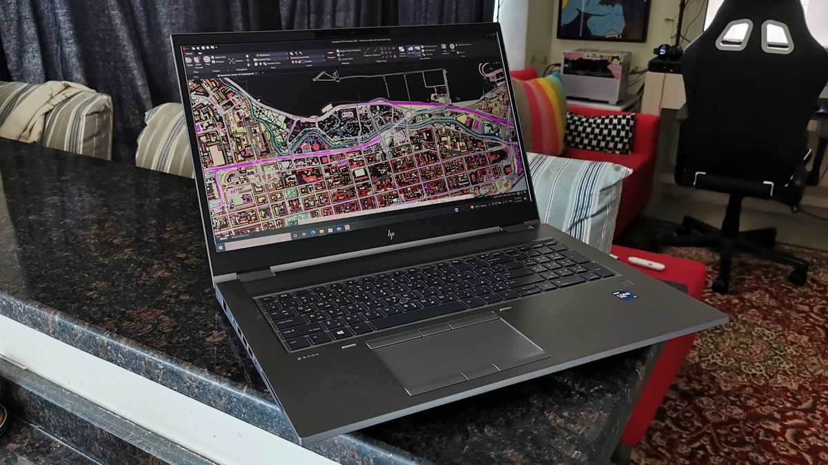 HP ZBook Fury 17 G8 review TechRadar