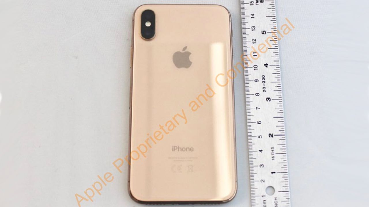 Gold iPhone X