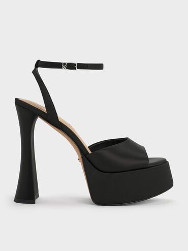Michelle Recycled Polyester Platform Sandals