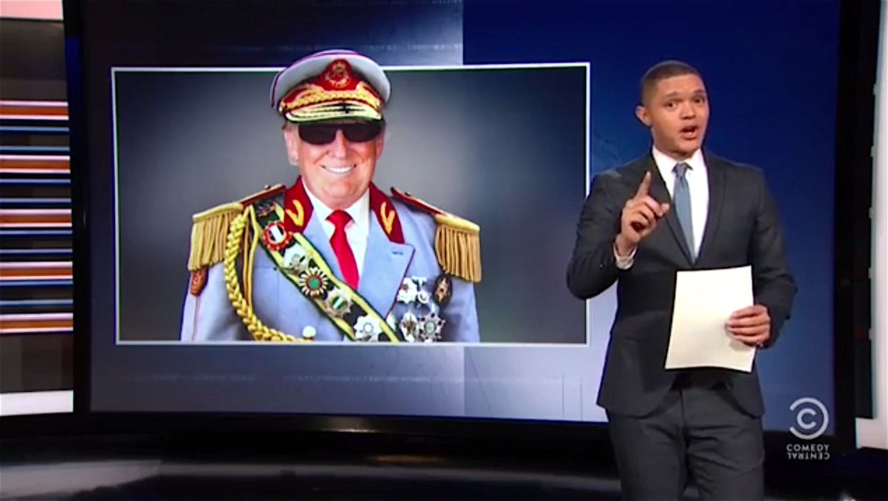 Donald Trump is like an African dictator, Trevor Noah says