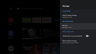 SD Card location on Shield TV Settings