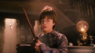 Daniel Radcliffe in Harry Potter and the Sorcerer's Stone.