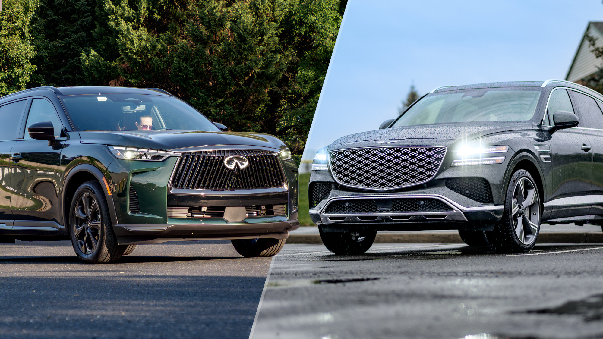 Infiniti QX60 vs Genesis GV80.