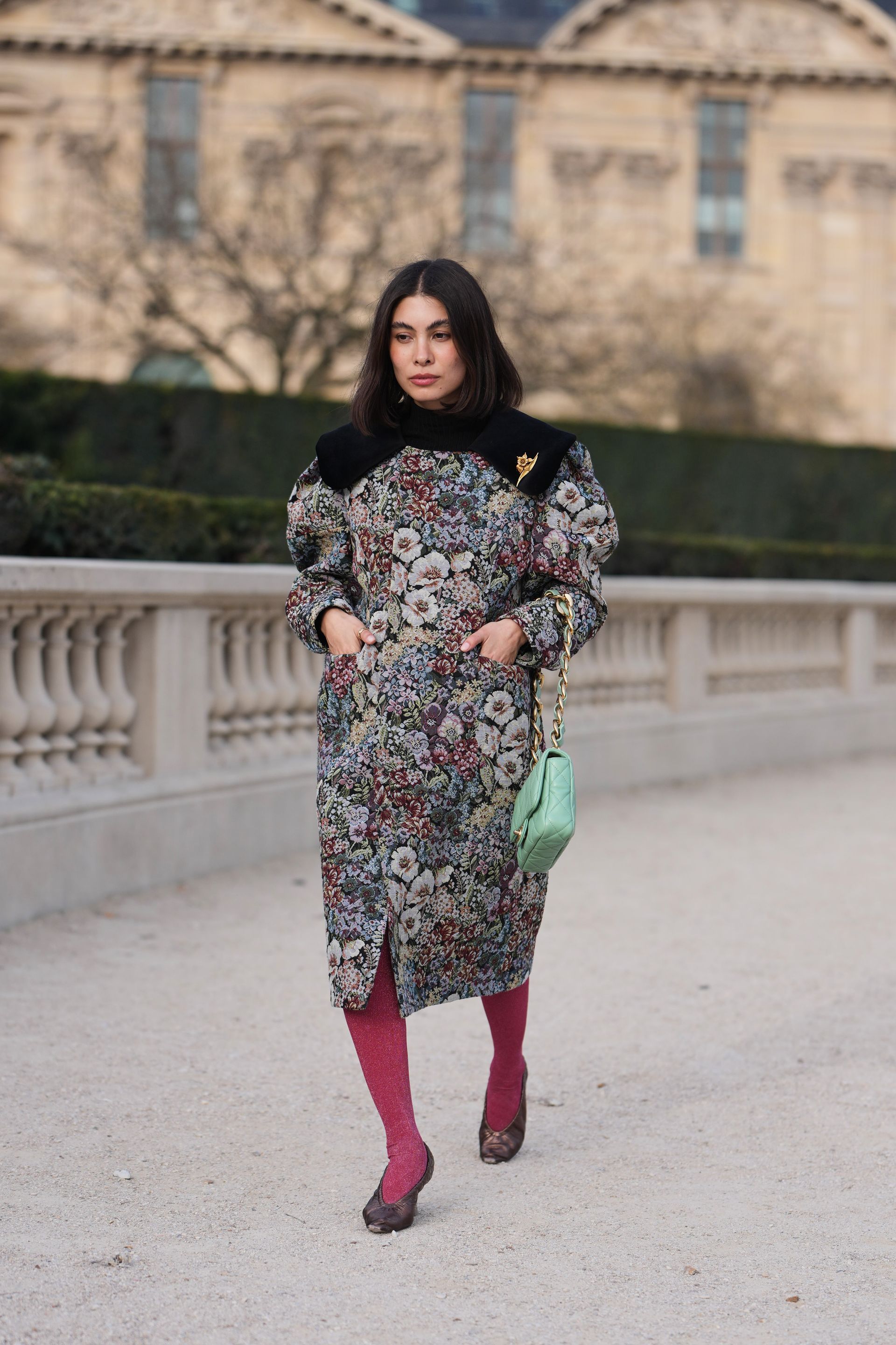 Flower Brooch outfit