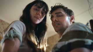 (L-R) Alison Brie and Dave Franco in "Together" (2025).