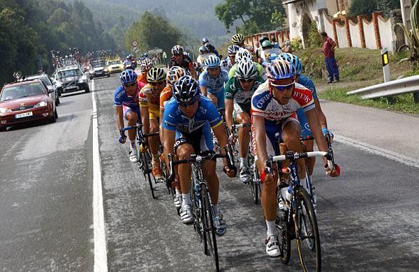 The breakaway worked well together to hold off the bunch.