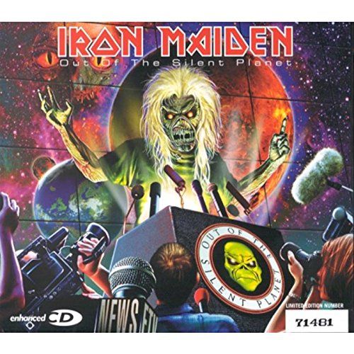 Iron Maiden Out Of The Silent Planet cover