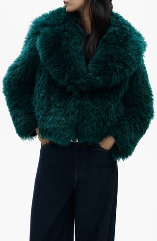 Shaggy Faux Fur Jacket