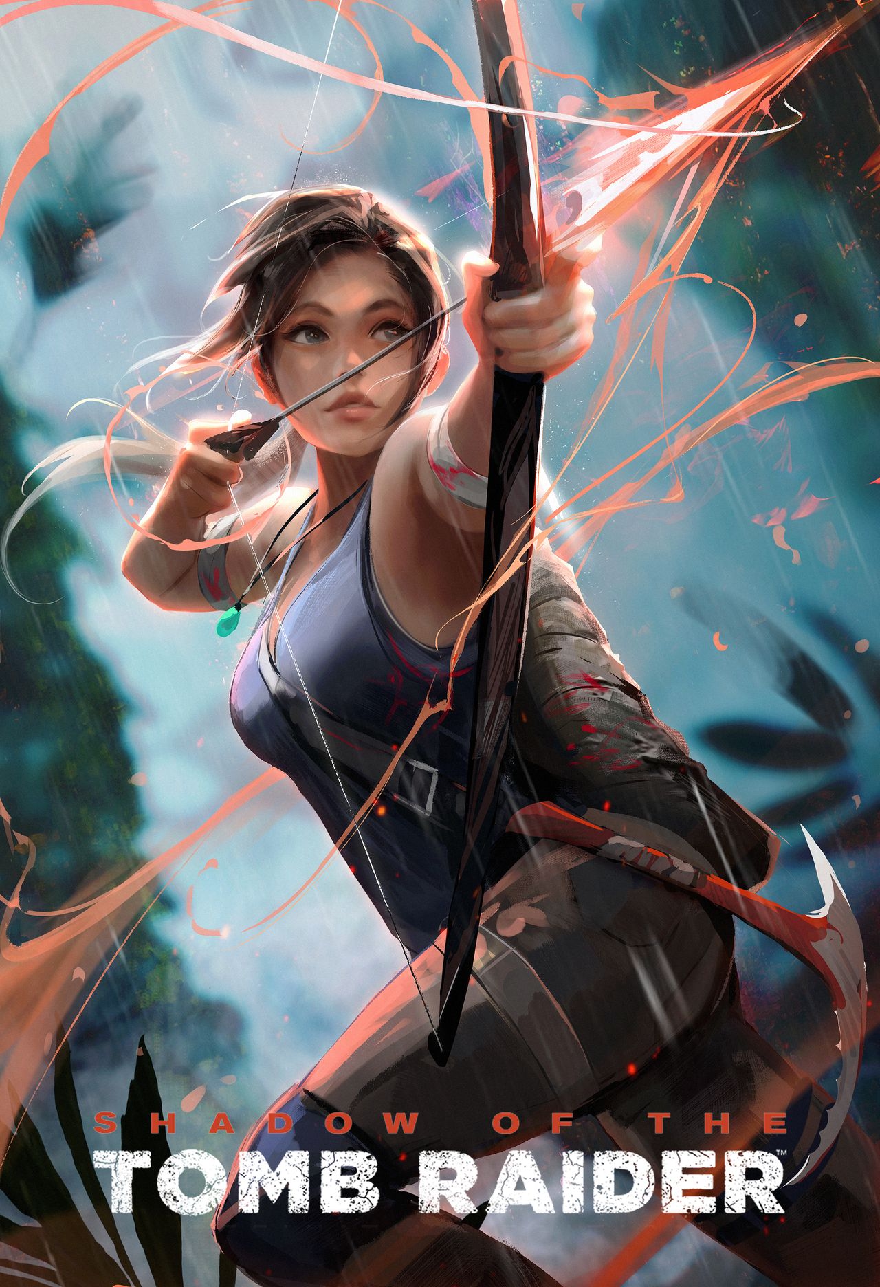 Tomb Raider anniversary art: Shadow of the Tomb Raider by Ross Tran