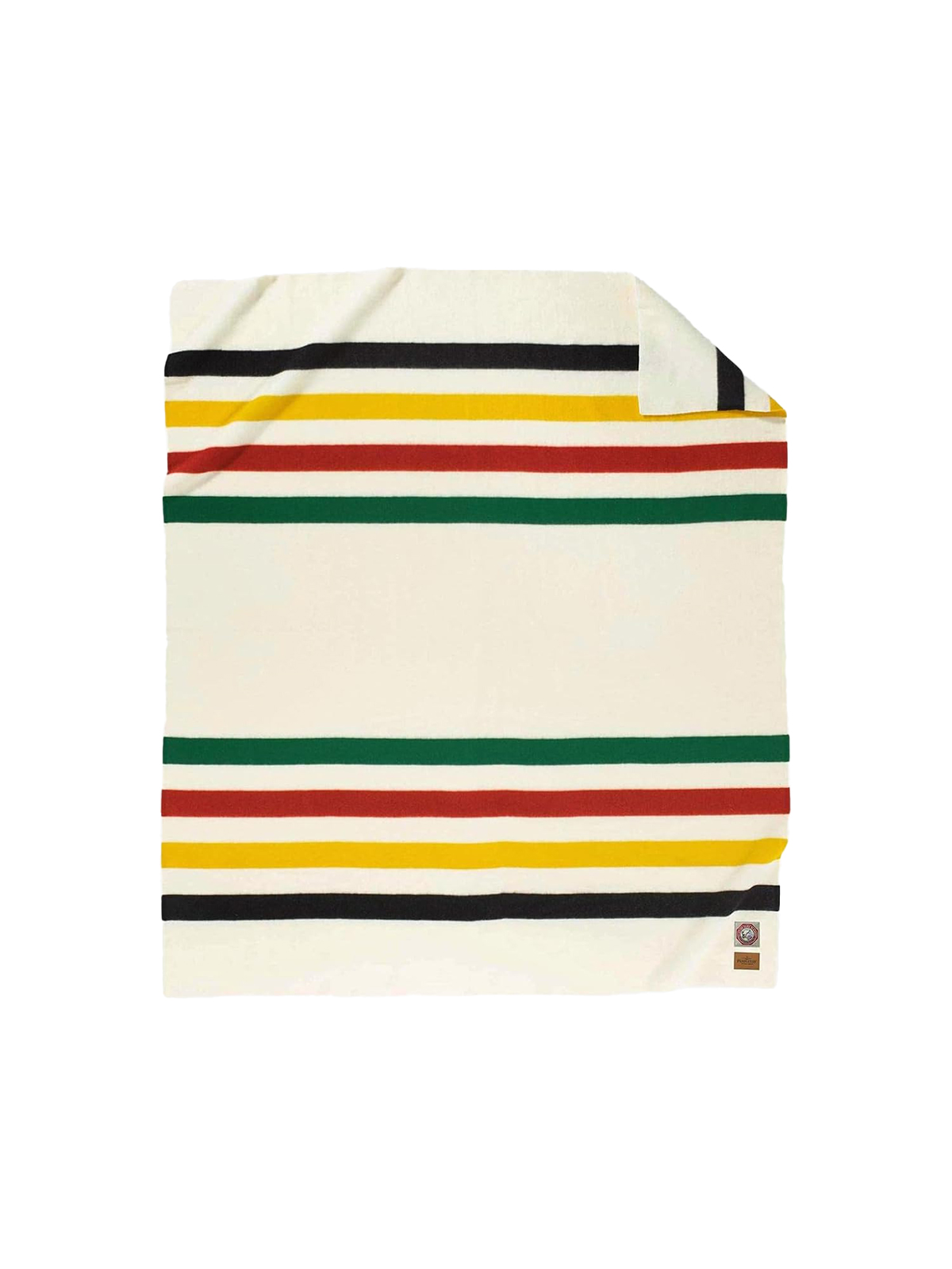 Pendleton National Park Blanket King 108" X 90" - 100% Wool, Soft and Durable Throw for Home &amp;amp; Outdoor Adventures, Iconic Park Stripes Collectible Keepsake - Glacier