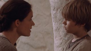 Shmi says goodbye to Anakin in Star Wars The Phantom Menace