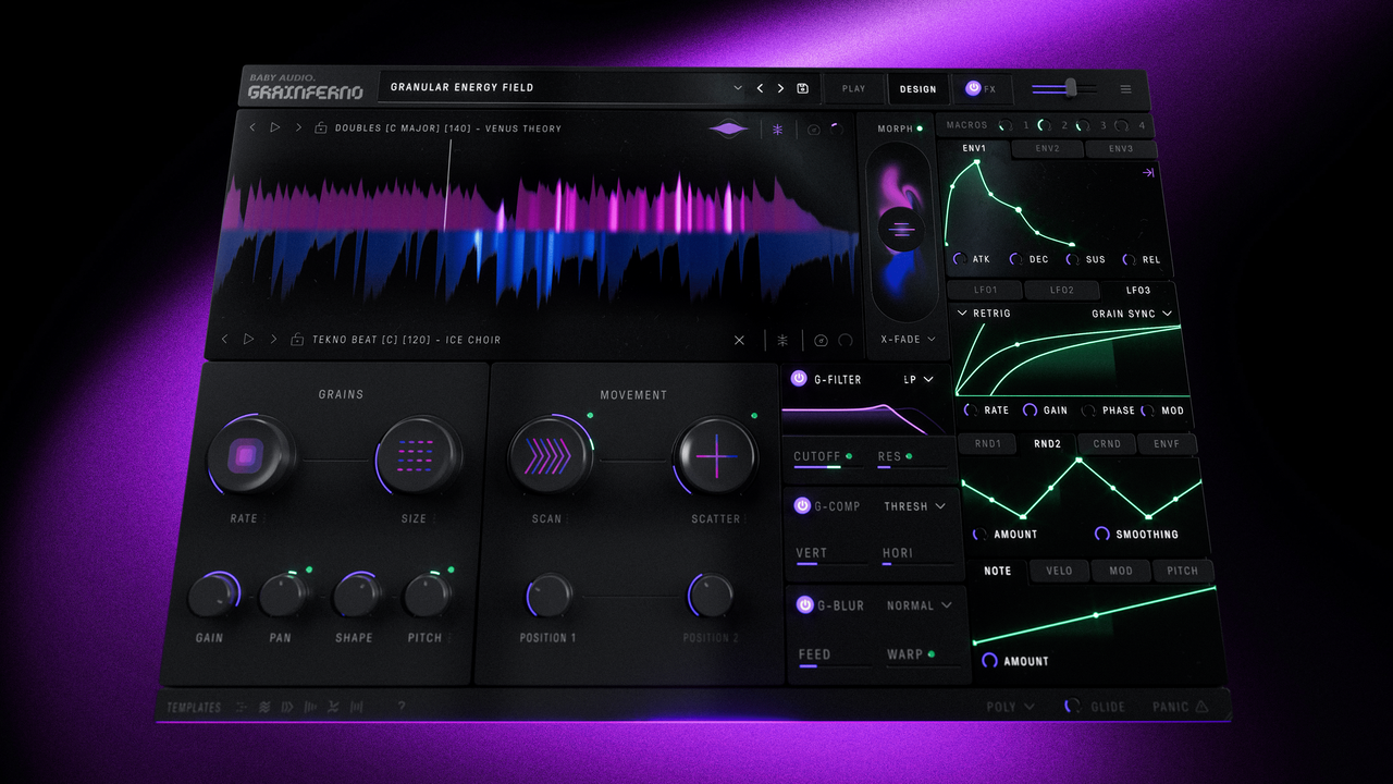 Baby Audio's “most advanced synthesizer to date” is a granular plugin with audio-rate modulation capable of creating “entirely new textures”