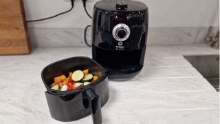 Magic Bullet air fryer ready to cook vegetables
