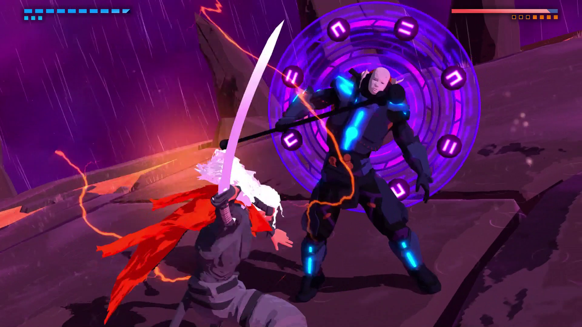 Boss rush action game Furi out July 5 | PC Gamer