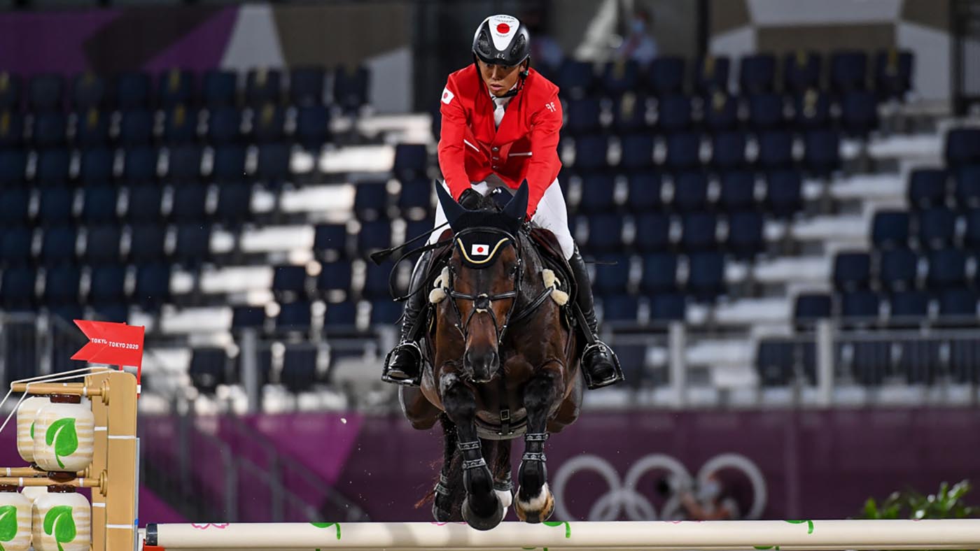 Kazuma Tomoto Vinci De La Vigne Japan&amp;rsquo;s Kazuma Tomoto finishes in individual fourth place in the Tokyo 2020 Olympic Games eventing