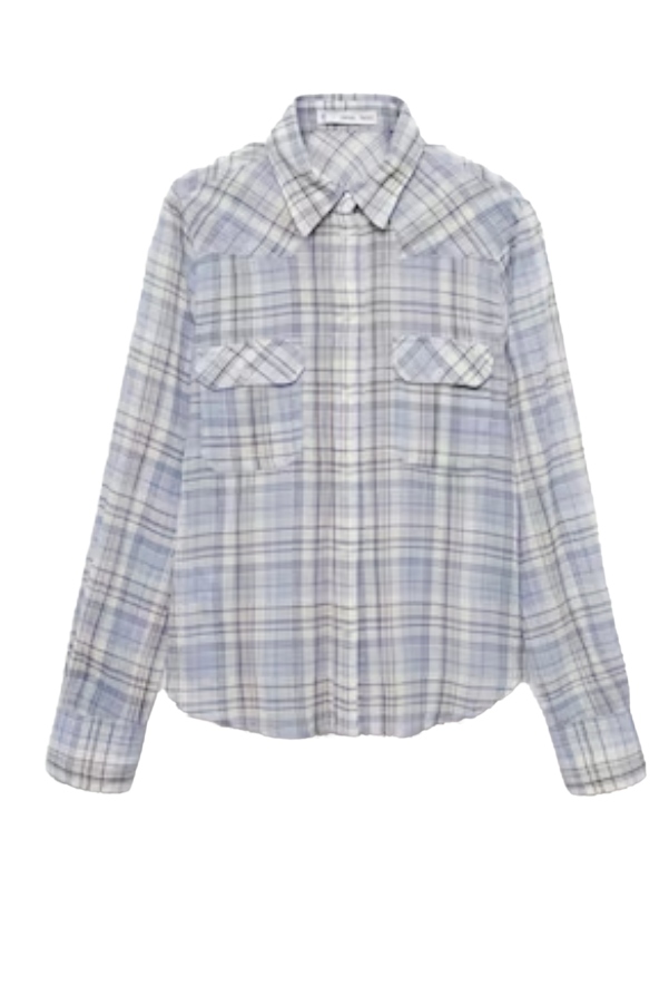 MANGO, Check Cotton Shirt 
