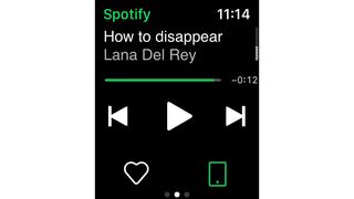 Spotify on Apple Watch