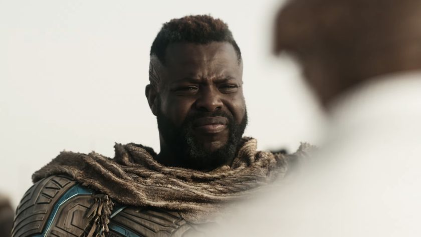 M'Baku squinting meeting Ben Grimm in Avengers: Doomsday's teaser 
