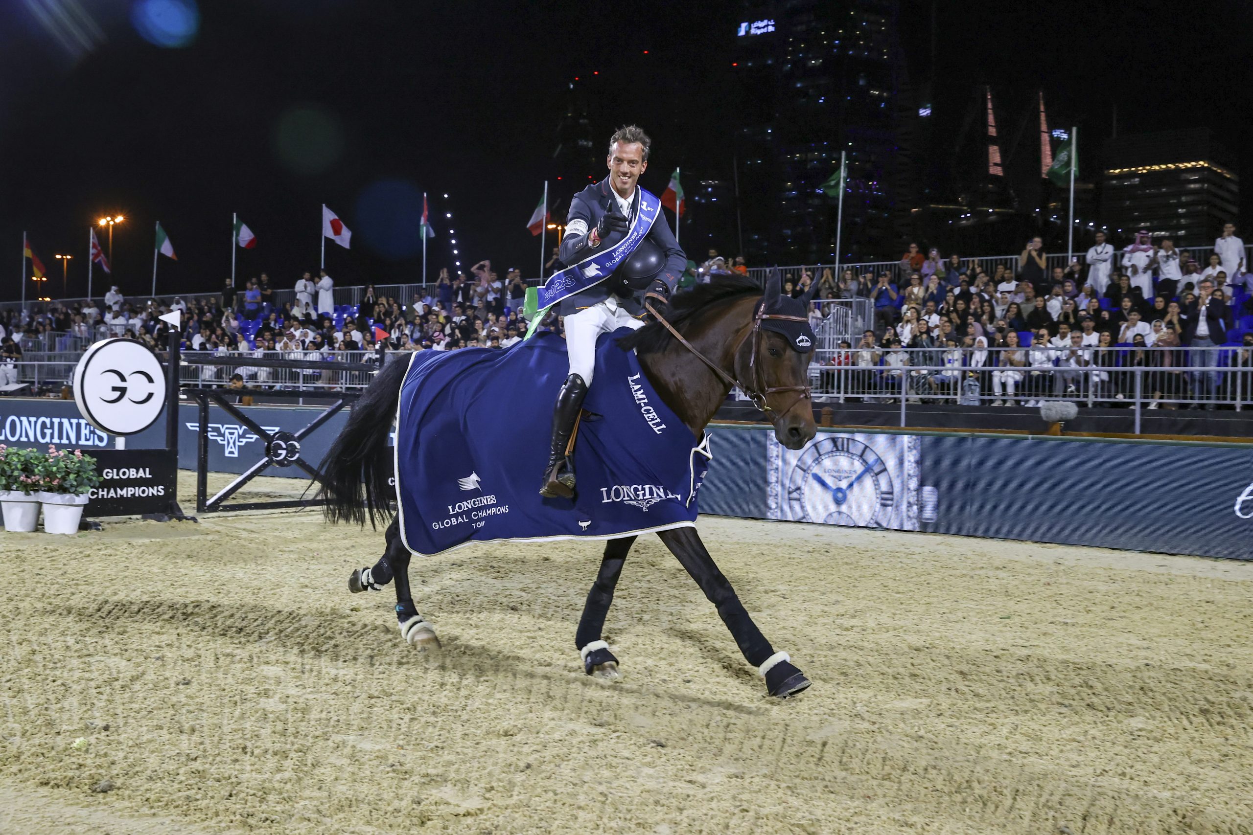 In other showjumping news, Harrie Smolders is crowned LGCT champion of champions