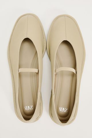 Leather Ballet Flats