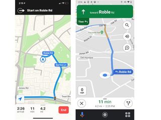 Google Maps Vs Apple Maps