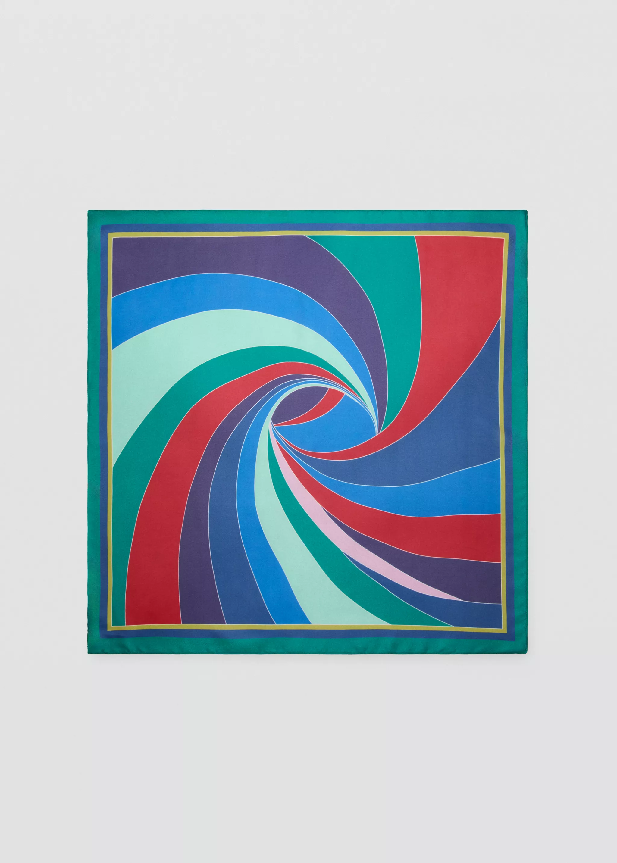 Combined Striped Printed Scarf - Women | Mango Usa