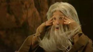 Ozzy Osbourne dressed as Gandalf from The Lord Of The Rings in 2003