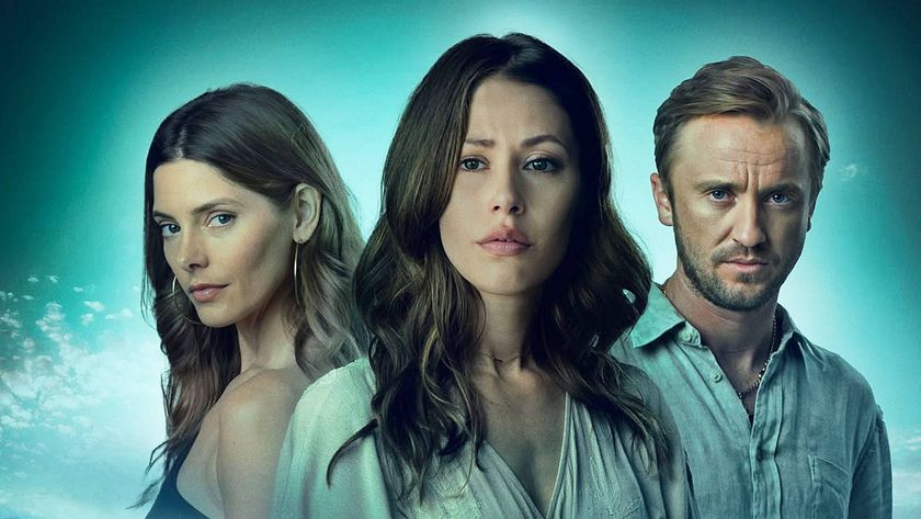 Ashley Greene, Amanda Crew, and Tom Felton in the poster for &quot;Some Other Woman&quot; (2023)