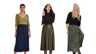best skirts for capsule wardrobe for over 50