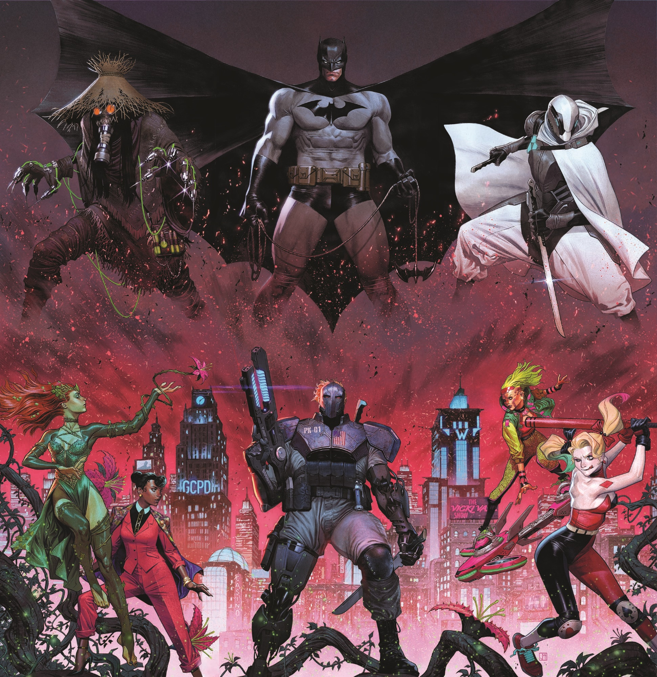 Batman Fear State covers