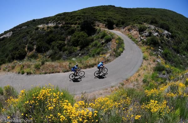 The long road climb blew the race to pieces