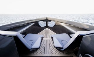 Interior view of The Foiler superyacht by Enata Marine