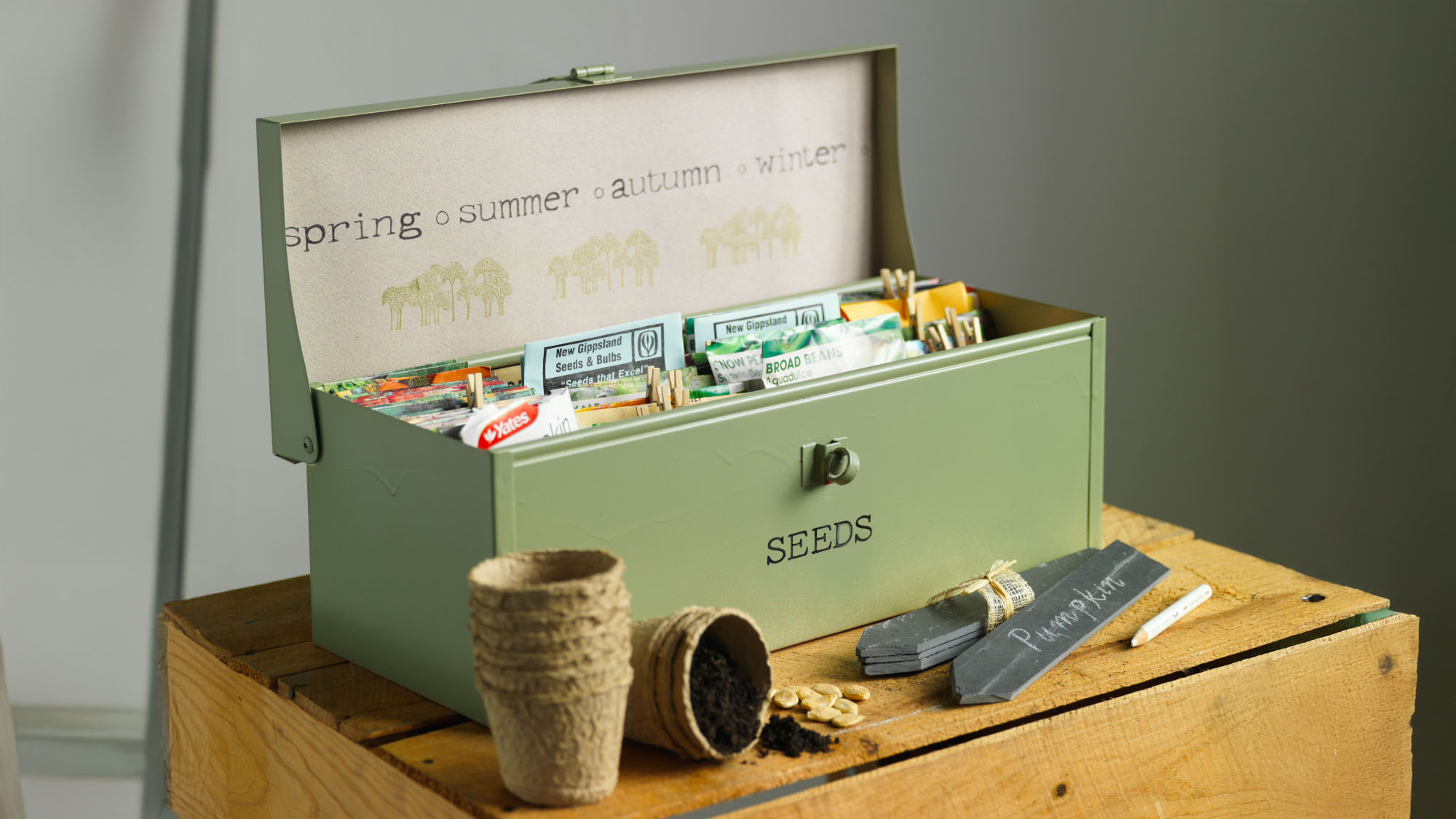 seed storage box 