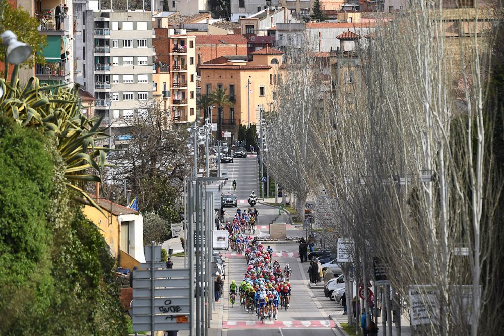 Scenery along the route of stage 2 at Volta a Catalunya