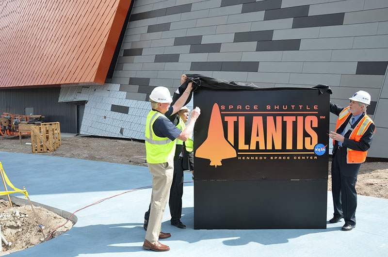 &quot;Space Shuttle Atlantis&quot; Logo Unveiling